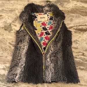 Hatley size 4 fur vest